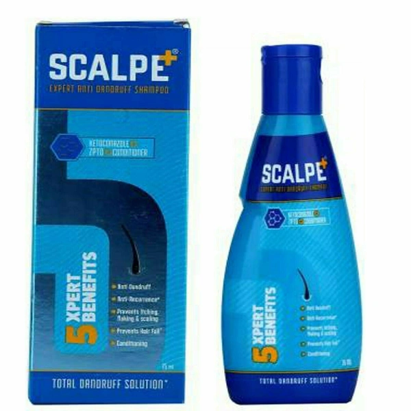 Glenmark Pharmaceuticals Scalpe Plus Expert Anti Dandruff Shampoo - India