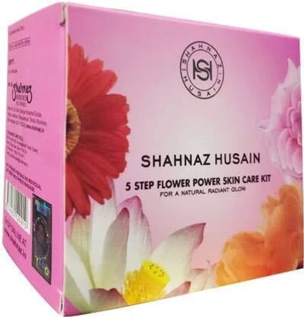 Shahnaz Husain 5 Step Flower Power Skin Care Kit 50g