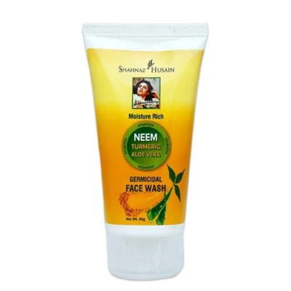 Shahnaz Husain Neem Turmeric Aloe Vera Germicidal Face Wash – 50g