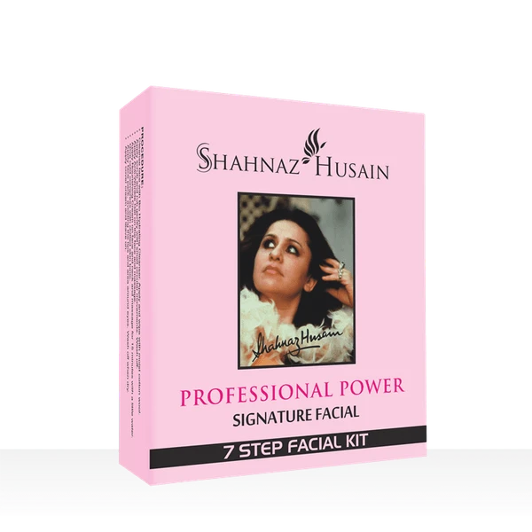 Shahnaz Husain Professional Power Signature Facial Steps- 7 Step Facial Kit