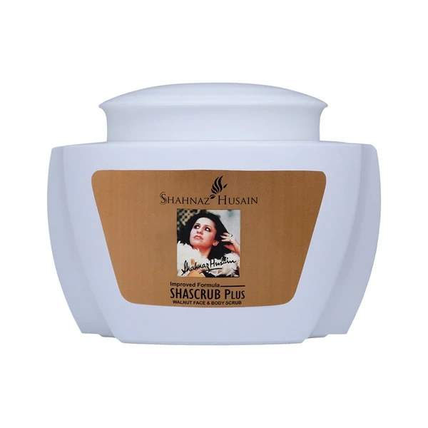 Shahnaz Husain Shascrub Plus – Walnut Face & Body Scrub 500g