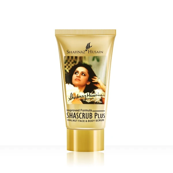 Shahnaz Husain Shascrub Plus – Walnut Face & Body Scrub 40g