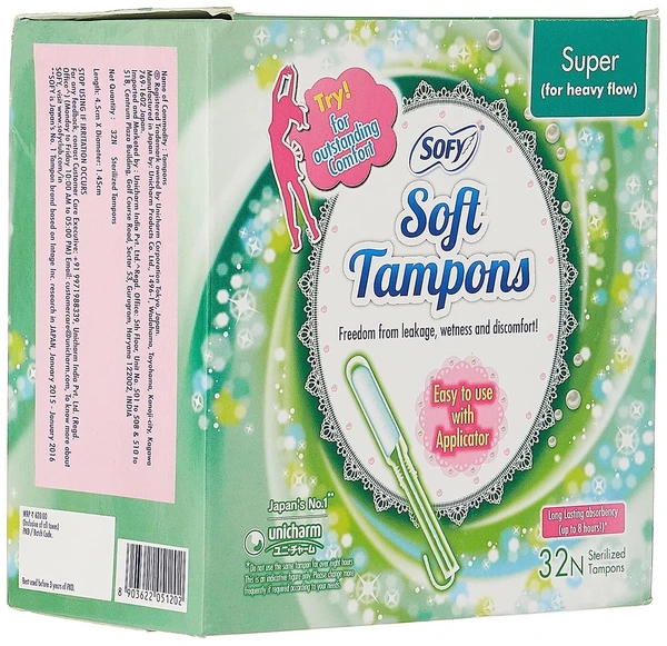 sofy Sofy Super Soft Tampons - 32 Pieces