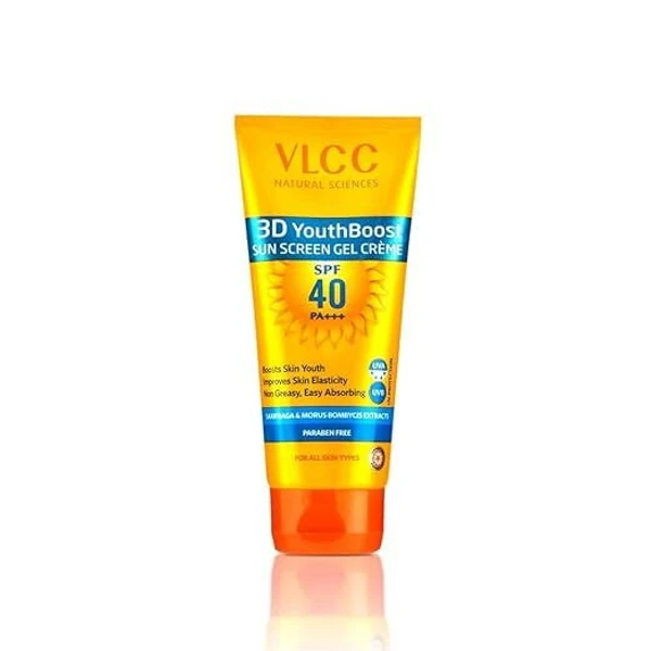 VLCC 3D Youth Boost SPF 40 +++ Sunscreen Gel Crème-100g