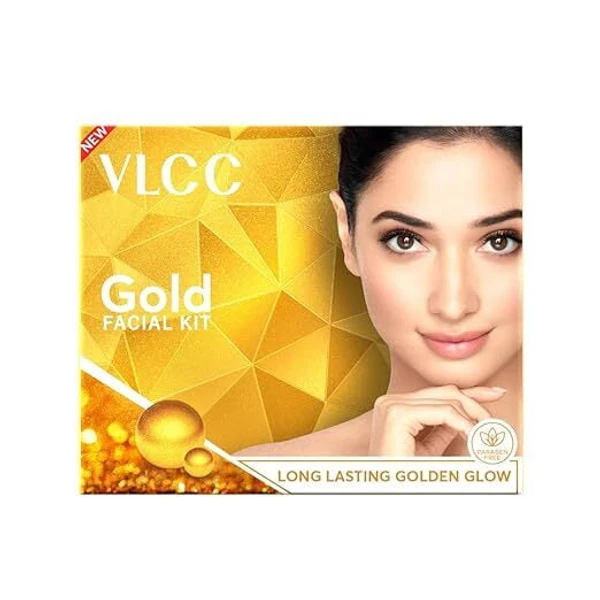VLCC Gold Facial Kit, Bright & glowing skin - 60g