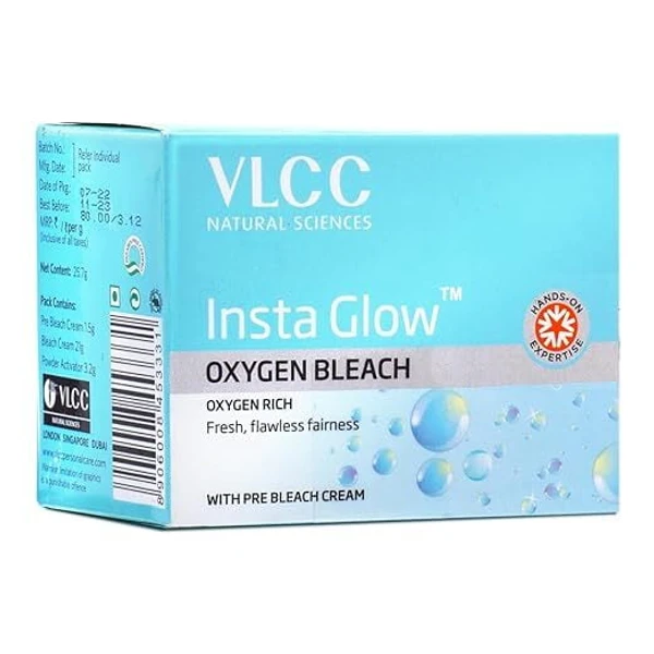 VLCC Insta Glow Oxygen Bleach