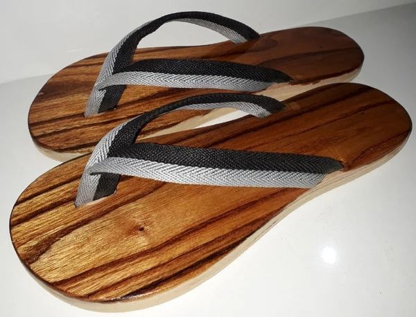 Wooden Chappal - 8