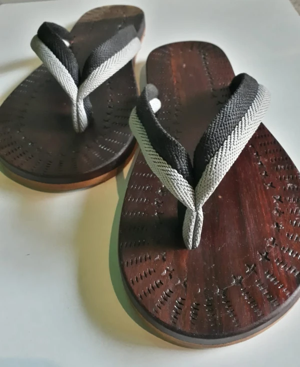 Wooden Chappal - 10