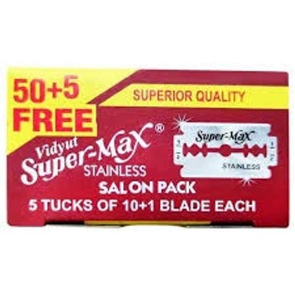 SUPERMAX BLADE SALOON 50+5PC FREE