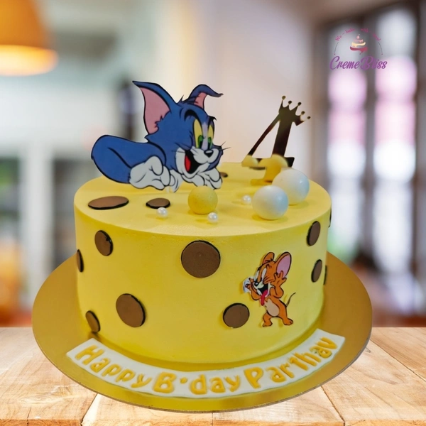 Tom & Jerry Theme cake