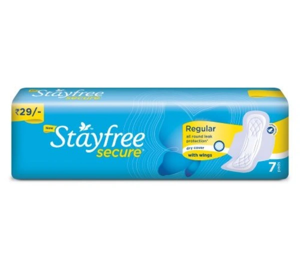 STAYFREE SECURE DRY REGULAR - 7 Pads