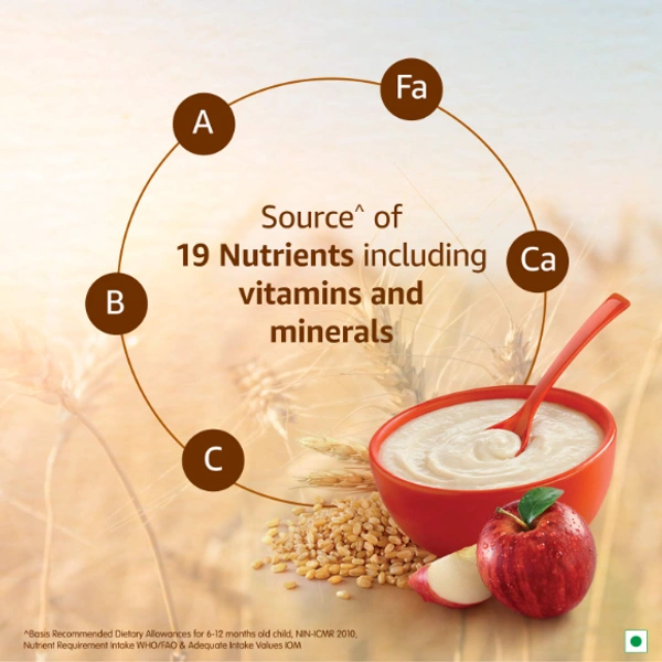 Nestle Cerelac Wheat Apple - 300 gm
