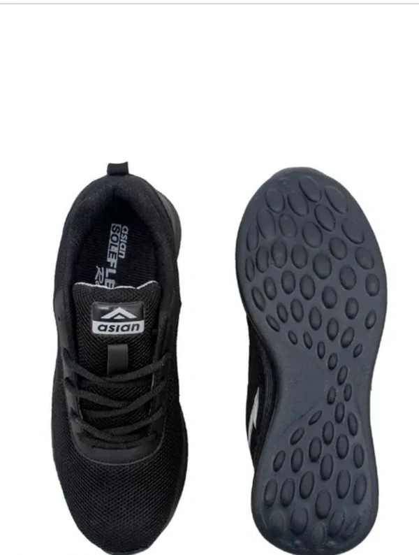 Asian CAPTAIN Men Sports Shoe - Black