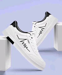 COOPERWINGS Mens Easy walk Sports Running Shoes
 - White, 7
