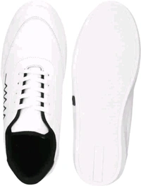 COOPERWINGS Mens Easy walk Sports Running Shoes
 - White, 7