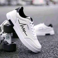 COOPERWINGS Mens Easy walk Sports Running Shoes
 - White, 10