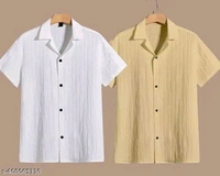 Fancy Popcorn Shirt For Men - Xl