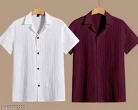 Fancy Popcorn Shirt For Men - Xl