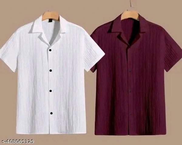 Fancy Popcorn Shirt For Men - Xl