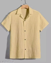 Fancy Popcorn Shirt For Men.Combo(Pack Of 2) - White, L