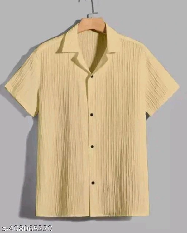 Fancy Popcorn Shirt For Men.Combo(Pack Of 2) - White, L
