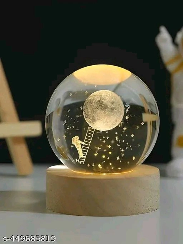 Crystal Ball Night Light Lamp