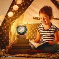 3D Galaxy Night Lamp Bedroom