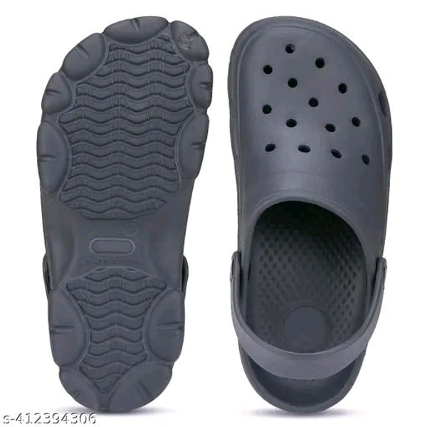New Trendy Mens Croks - Gray, IND-6