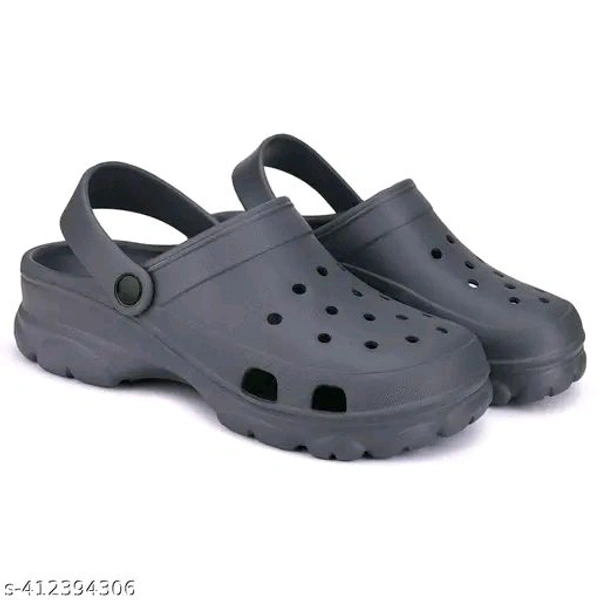 New Trendy Mens Croks - Gray, IND-10