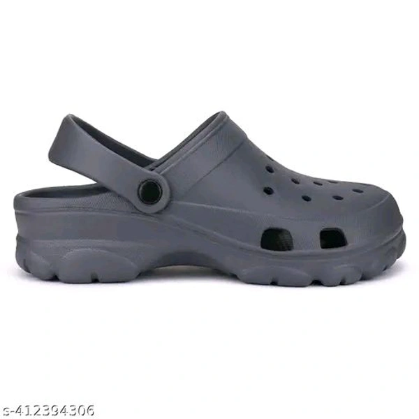 New Trendy Mens Croks - Gray, IND-10