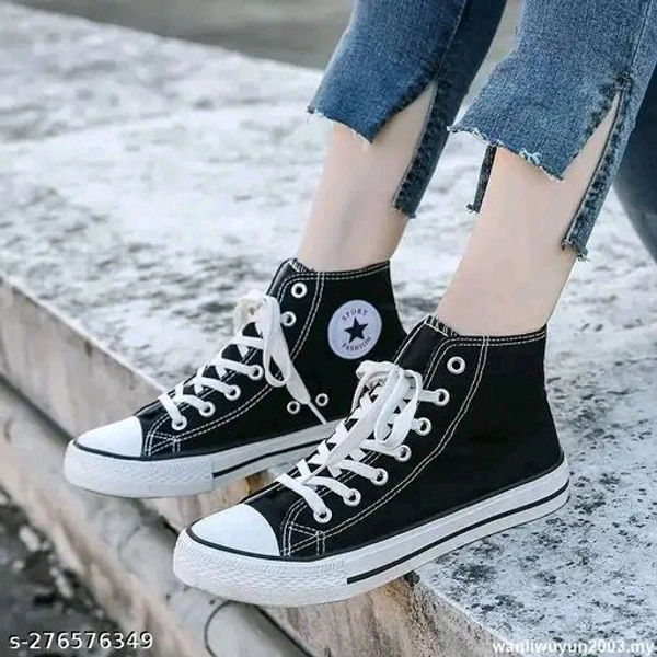 Trending Women And Girls All Purpose Shoes - Black, 7