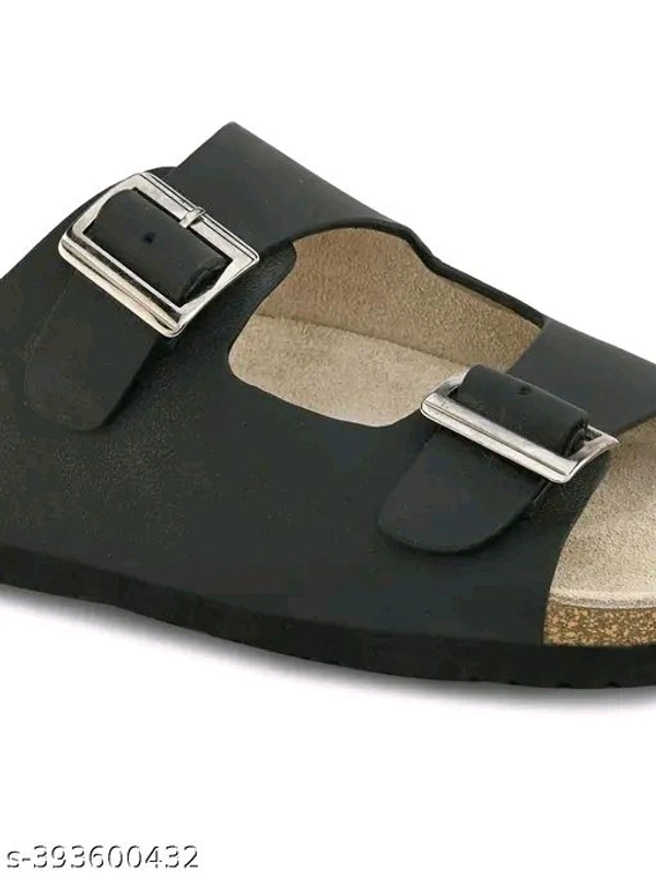 Imcolus Premium Quality Sandal - Black, 9