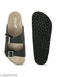 Imcolus Premium Quality Sandal - Black, 9