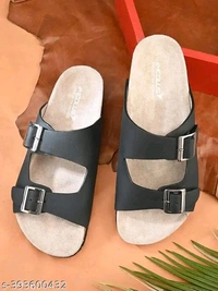 Imcolus Premium Quality Sandal - Black, 9