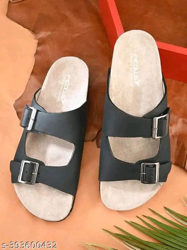 Imcolus Premium Quality Sandal - Black, 9