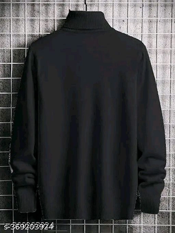  High Neck Full Sleve - Black, S