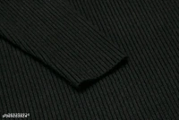  High Neck Full Sleve - Black, XL