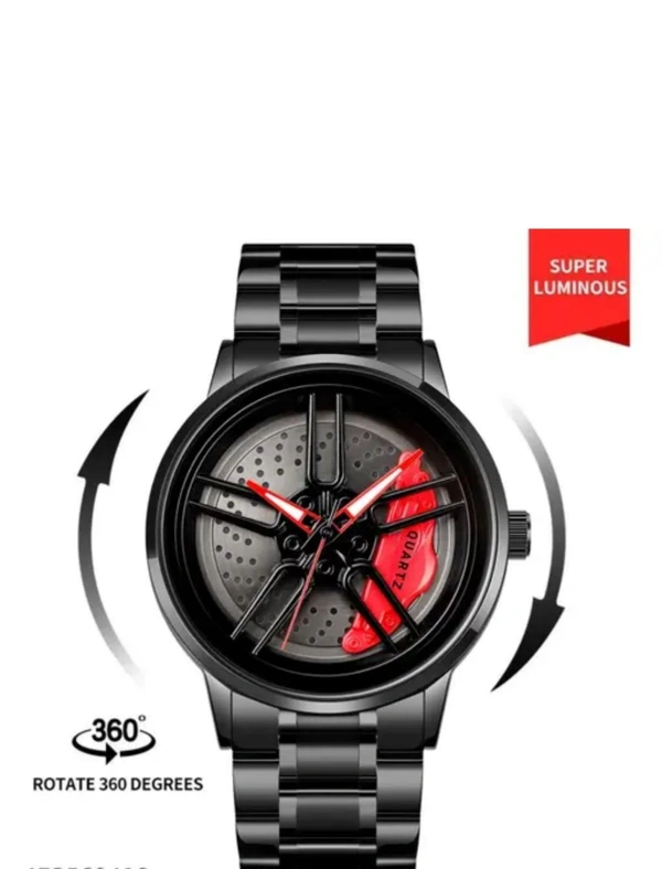 SKMEI 1990 Car Wheel Spinning Watch