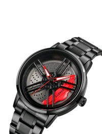 SKMEI 1990 Car Wheel Spinning Watch