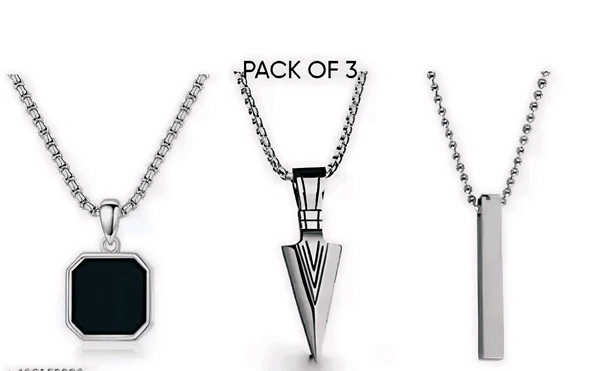 Men Pandet And Chain(pack Of 3)