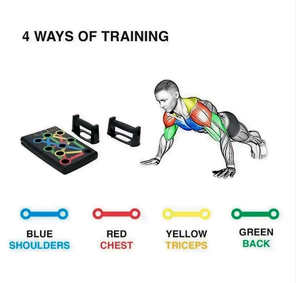 Push Up Board 14 in 1 Body Buliding Fitness Board