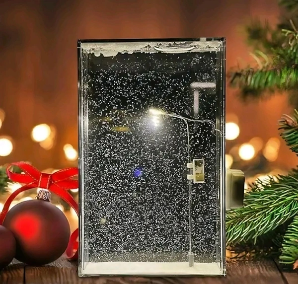 Snowfall Night Lamp For New Year, Christmas Gift, Bedside Lamp