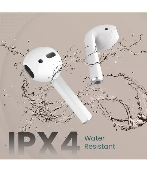  AirMini Buds Bluetooth True Wireless (TWS) In Ear 20 Hours Playback Fast charging,Dual pairing IPX4 - White