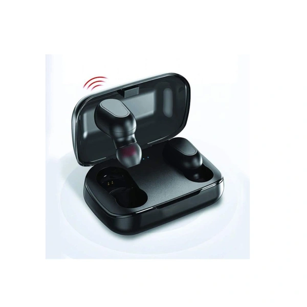 Power Bluetooth True Wireless (TWS) In Ear 25 Hours Playback Powerfull bass,Fast charging IPX4 - Black