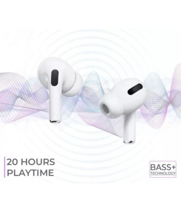  Pro Bluetooth True Wireless (TWS) In Ear 20 Hours Playback Powerfull bass IPX4(Splash & Sweat Proof) - White