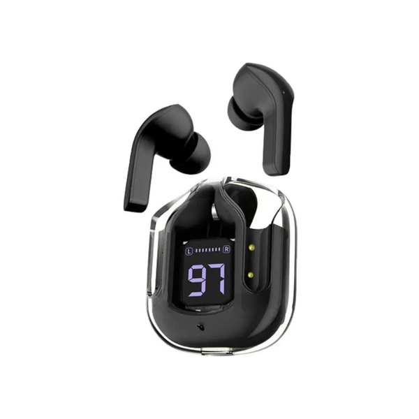  Ultrapods Bluetooth True Wireless (TWS) In Ear 30 Hours Playback Fast charging,Powerfull bass IPX4 - Black