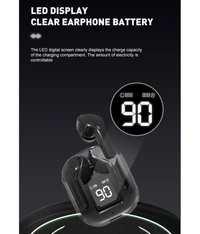  Ultrapods Bluetooth True Wireless (TWS) In Ear 30 Hours Playback Fast charging,Powerfull bass IPX4 - Black