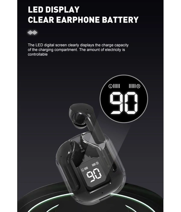  Ultrapods Bluetooth True Wireless (TWS) In Ear 30 Hours Playback Fast charging,Powerfull bass IPX4 - Black