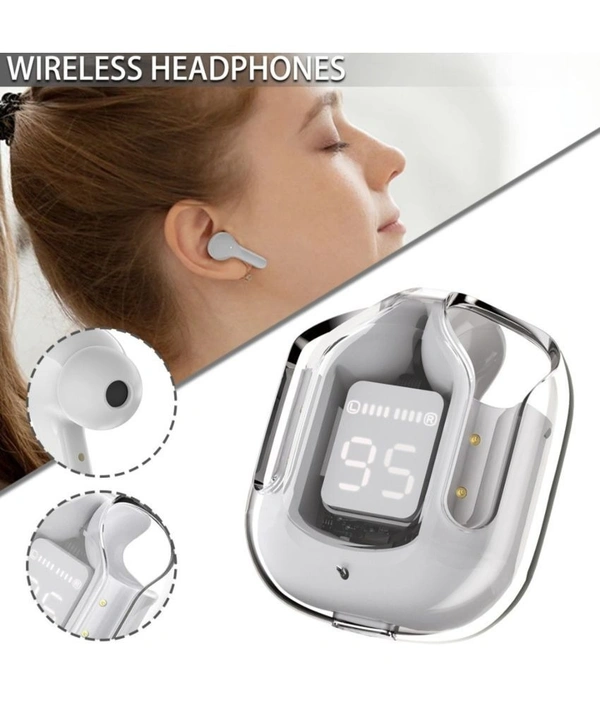  Ultrapods Bluetooth True Wireless (TWS) In Ear 30 Hours Playback Fast charging,Powerfull bass IPX4 - White