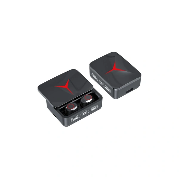  Slide Bluetooth True Wireless (TWS) In Ear 30 Hours Playback Powerfull bass,Fast charging IPX4 - Black